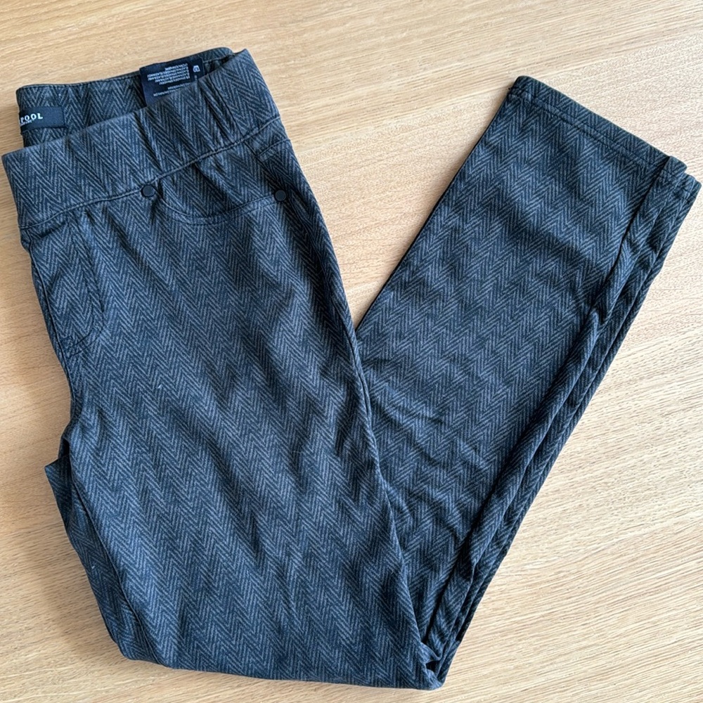 Patterned denim Jegging